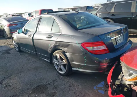 2011 Mercedes-Benz C 300 Luxury 4Matic/Sport 4Matic from USA, damaged, VIN WDDGF8BB3BR143670